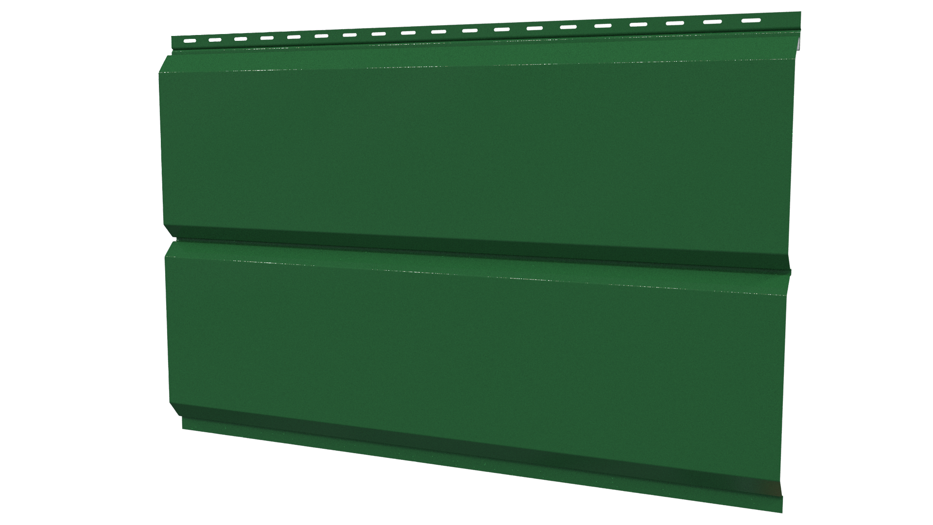 Л-брус 264/240x0,45 мм, 6002 лиственно-зеленый глянцевый