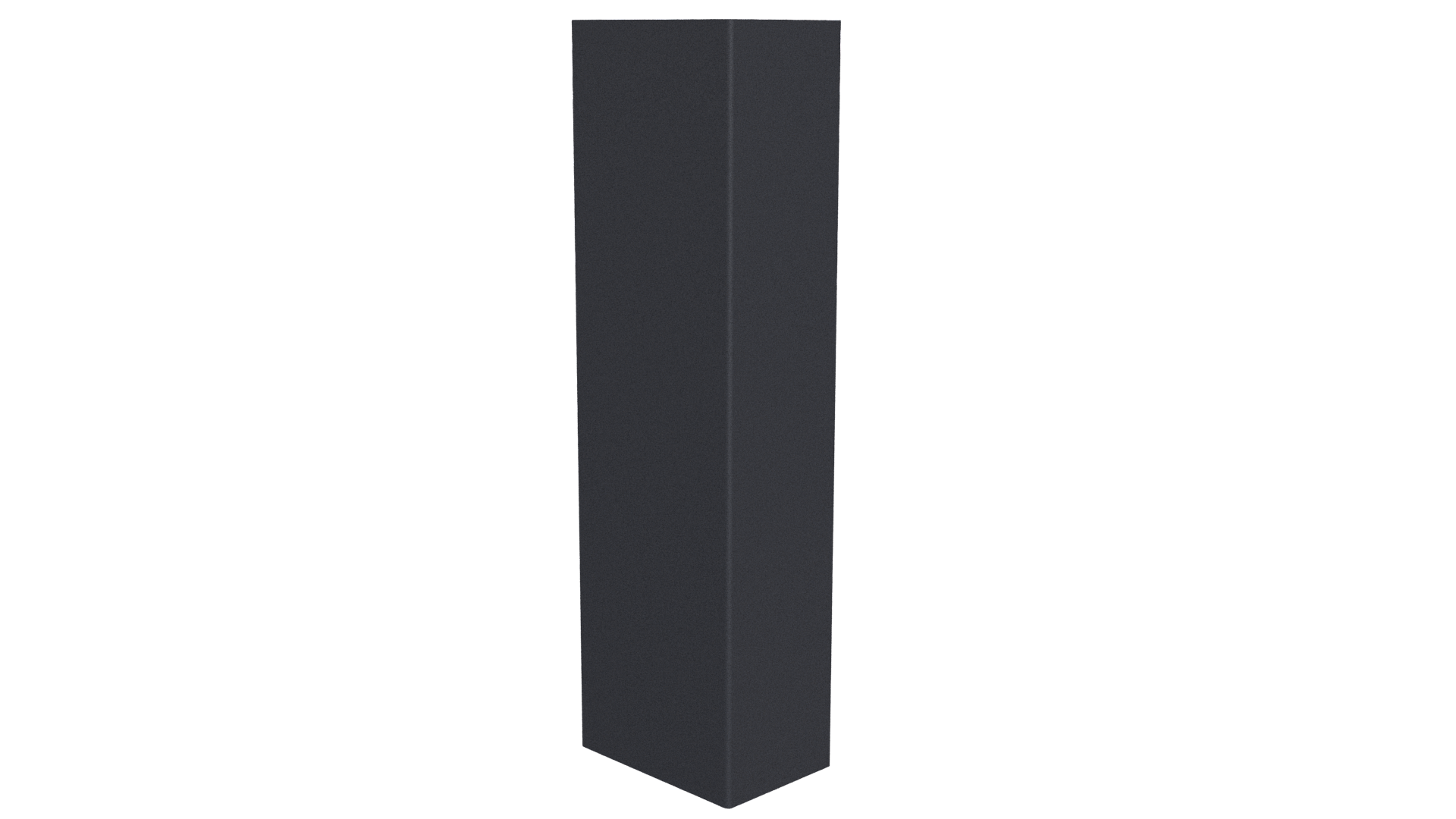Стойка 40x60x40 мм, 7024 графитовый серый матовый
