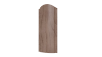 Штакетник Европланка 126x0,45 мм, Орех 3D
