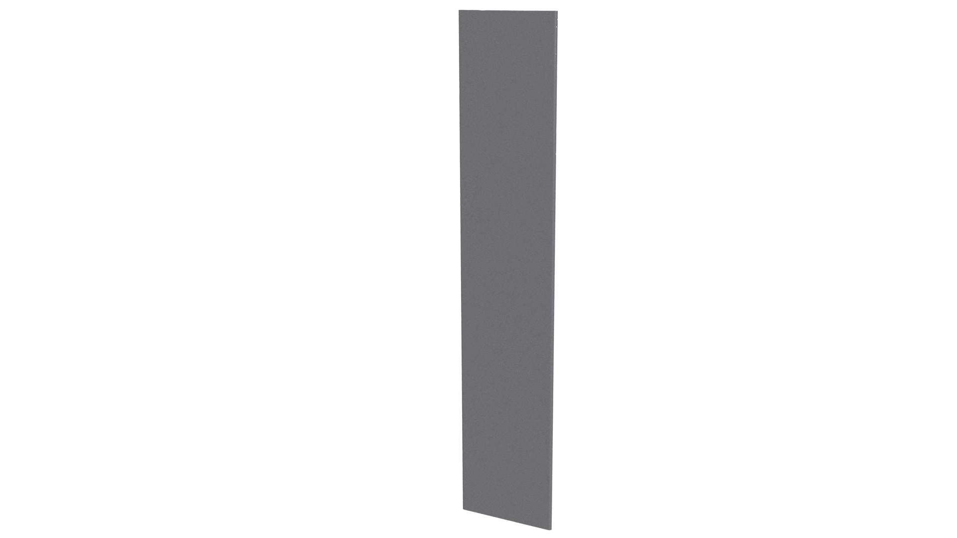 Крепежная планка 10x40x10 мм, 7004 сигнальный серый глянцевый