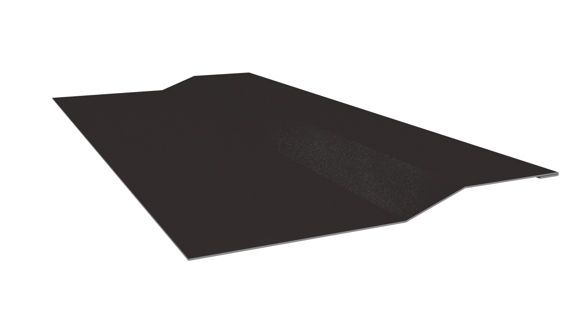 Планка крепёжная фальц 50x17x29 мм, 8019 серо-коричневый глянцевый