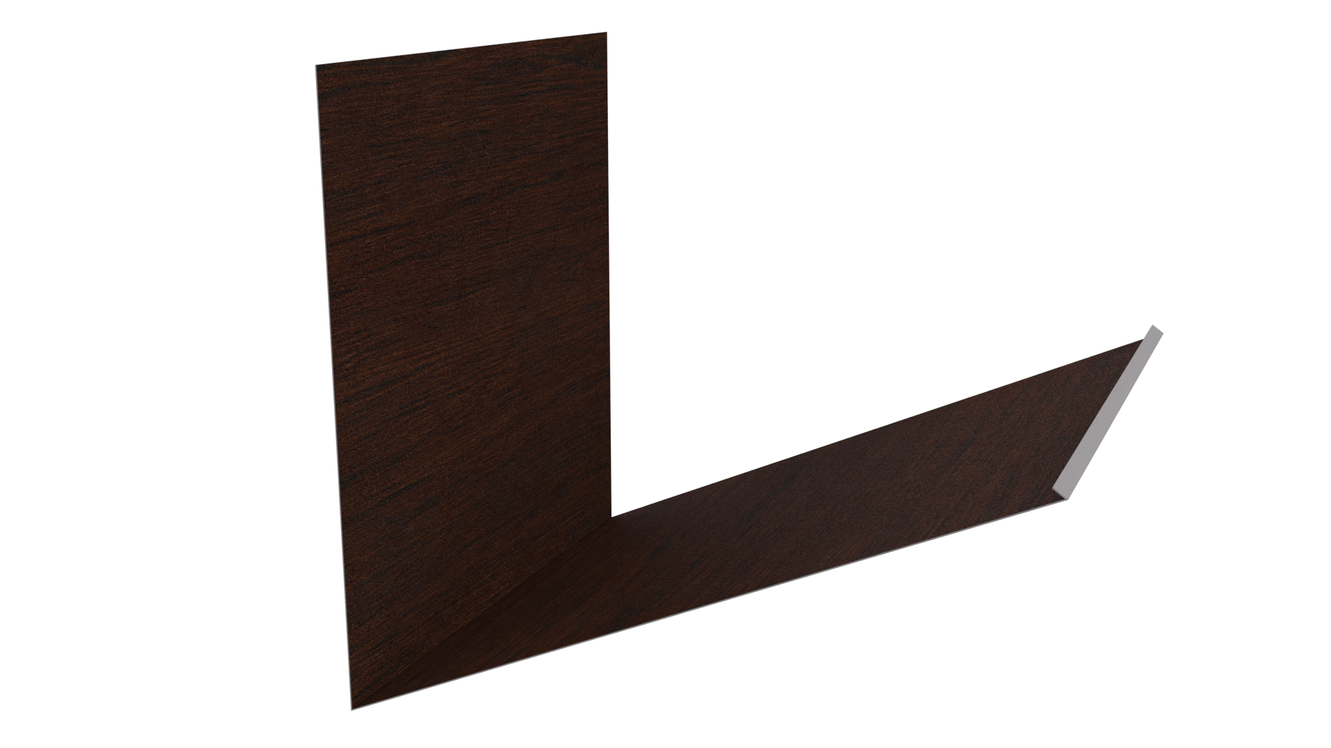 Планка примыкания верхняя к трубе фальц 250x210 мм, Antique wood