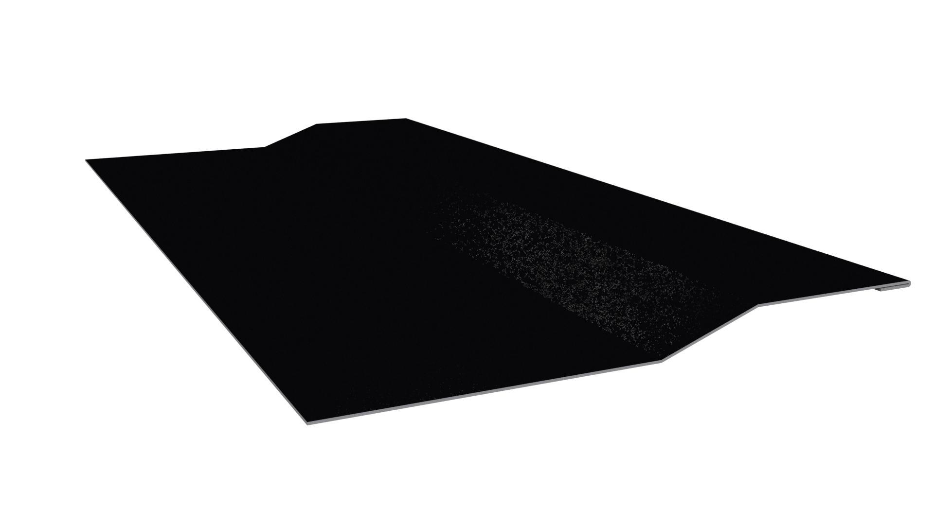 Планка крепёжная фальц 50x17x29 мм, 9005 черный янтарь глянцевый
