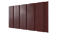 Профнастил К20 1185/1120x0,5 мм, 3009 оксид красный глянцевый
