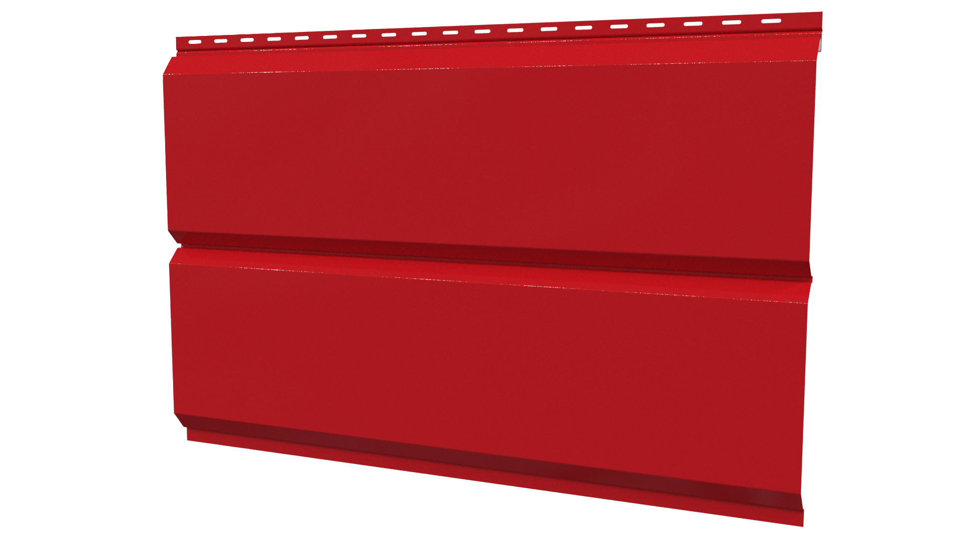 Л-брус 264/240x0,45 мм, 3020 транспортный красный глянцевый