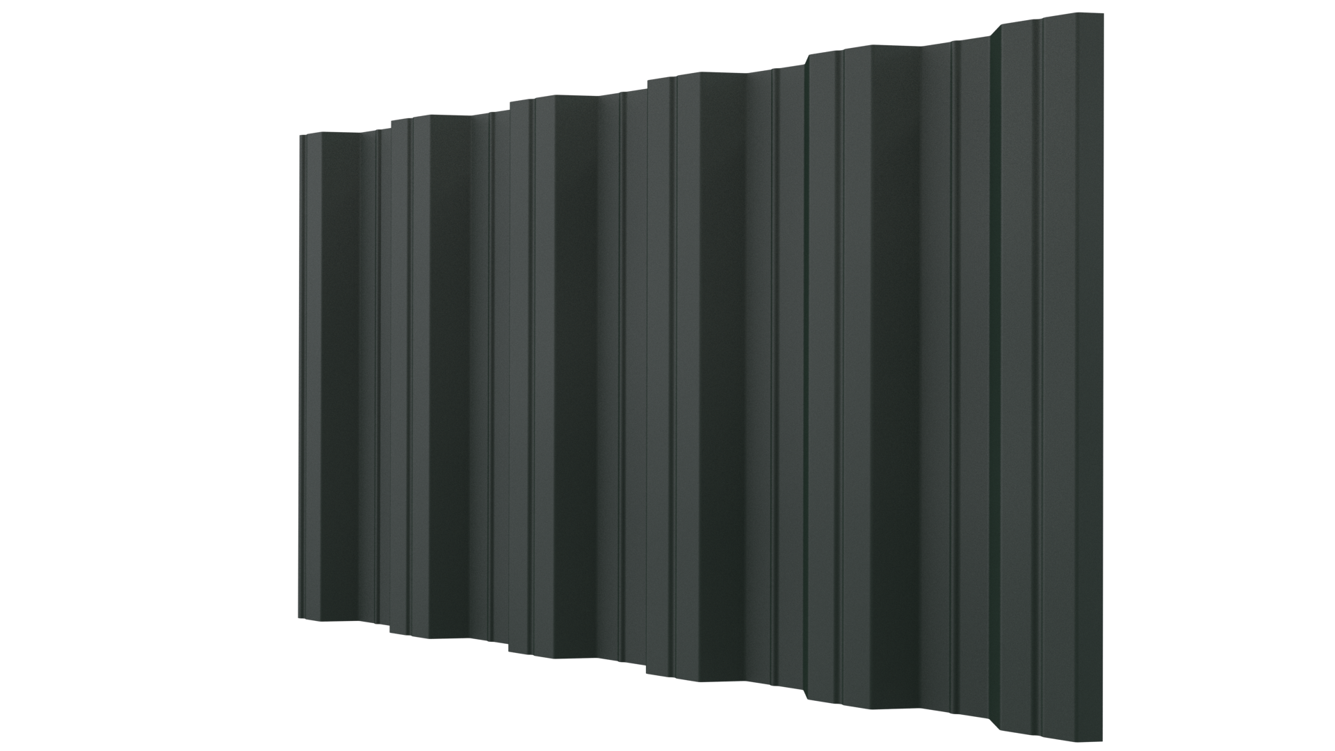 Профнастил НС35 1060/1000x0,45 мм,6009 пихтовый зелёный матовый