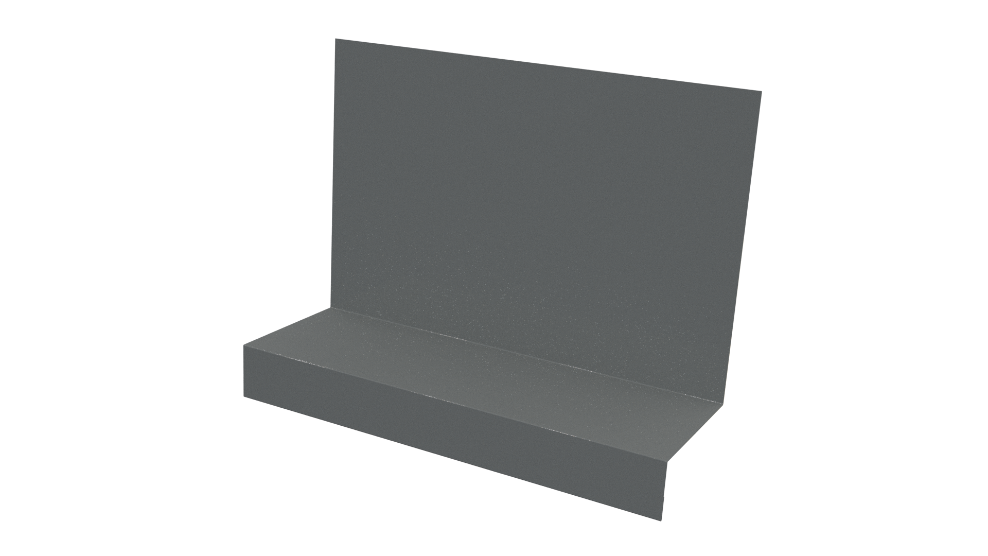 Примыкание боковое фальц 25x65x130 мм, 7005 мышино-серый глянцевый