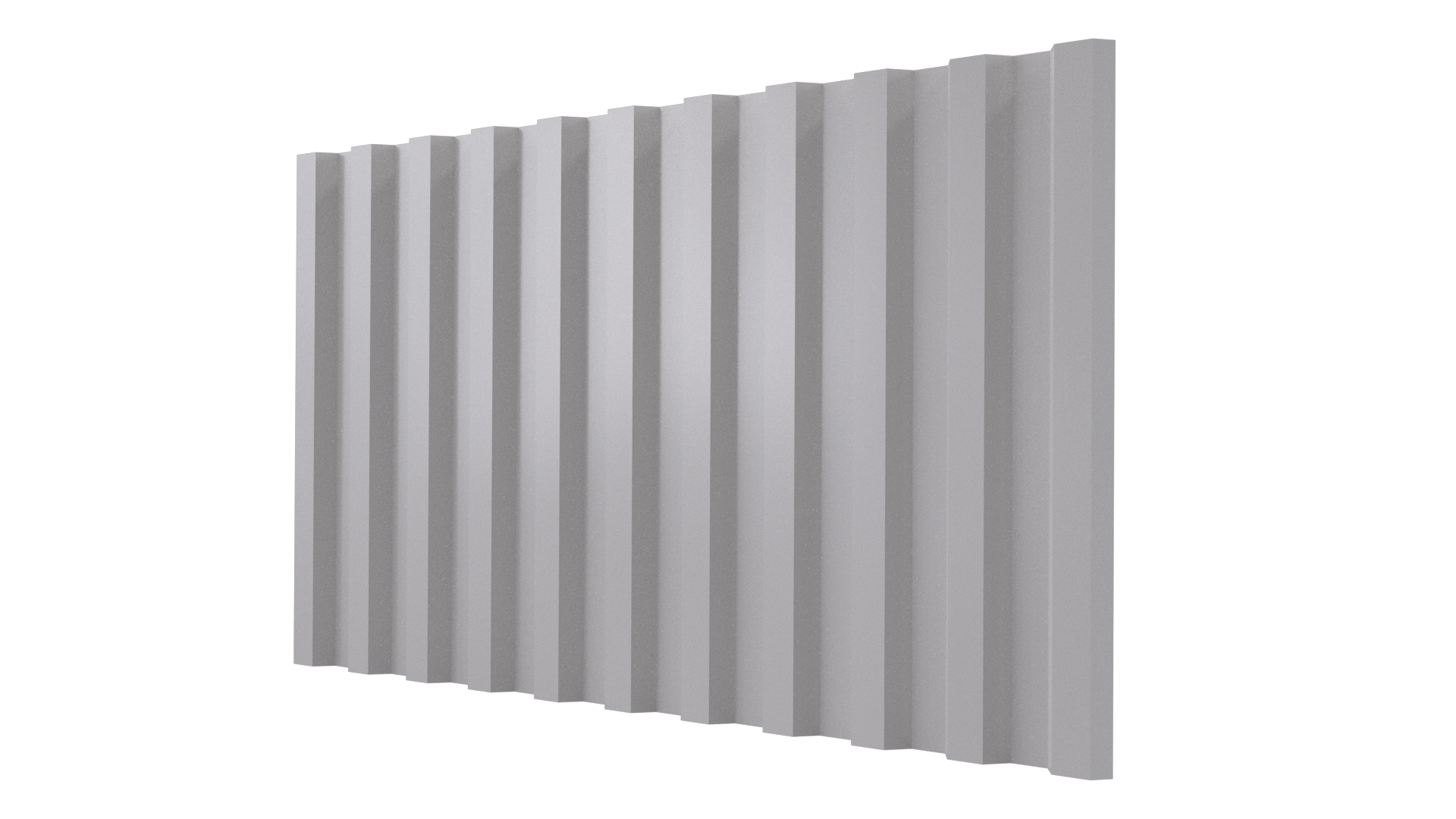 Профнастил С21 1051/1000x0,4 мм эконом, 7047 телегрей 4 глянцевый