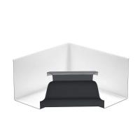 Угол желоба внутренний 90⁰, 7024 графитовый серый