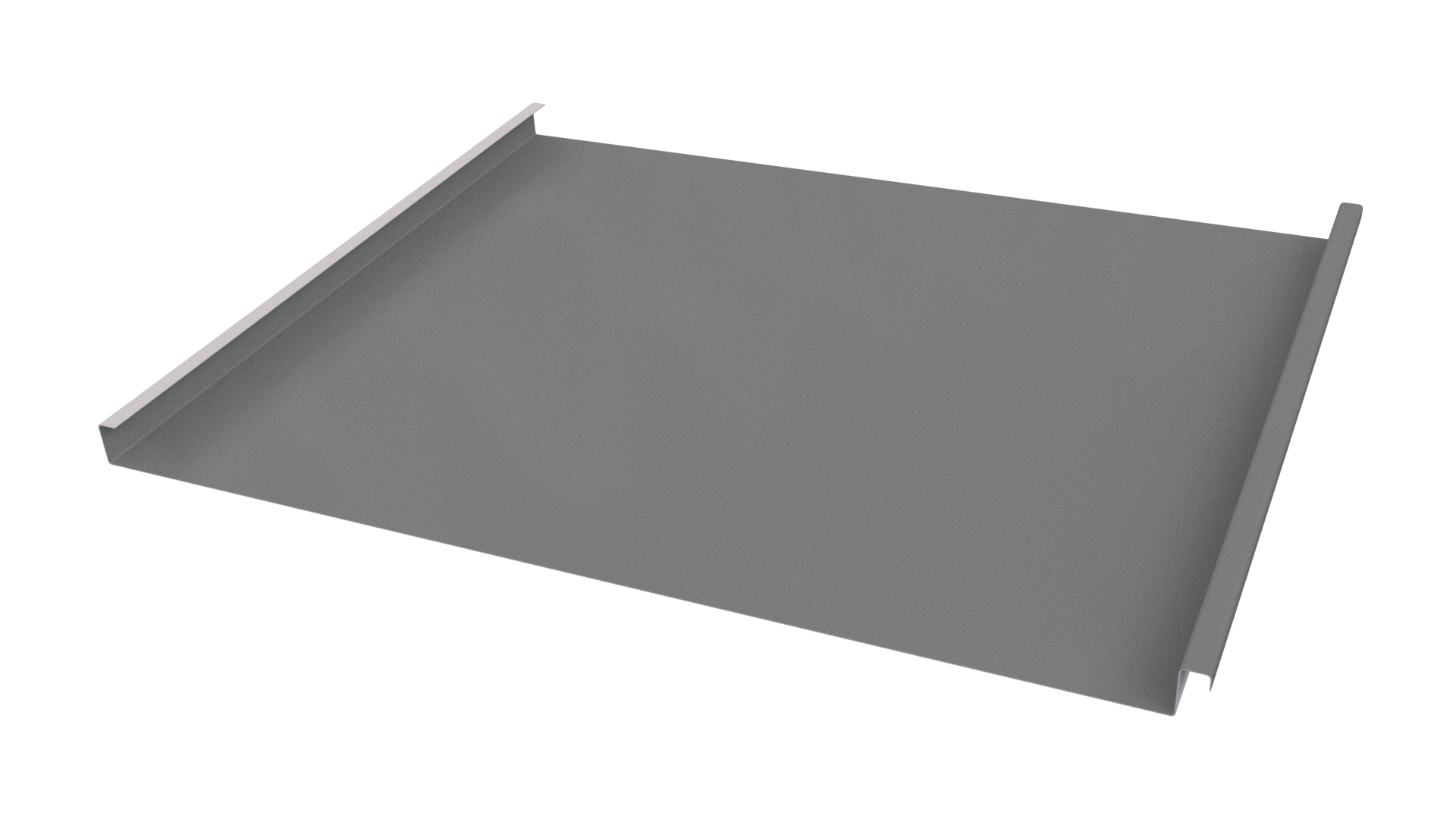 Фальцевая кровля 562/550x0,5 мм, 7037 пыльно-серый глянцевый