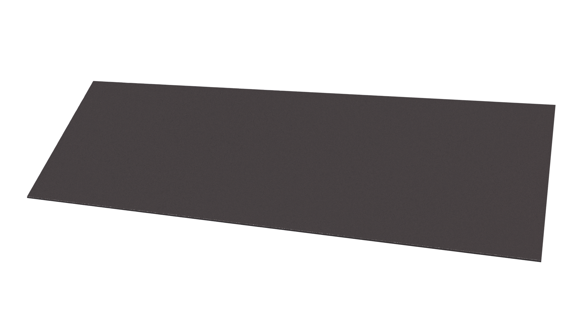 Планка завершающая 65x2000 мм, 8019 серо-коричневый глянцевый