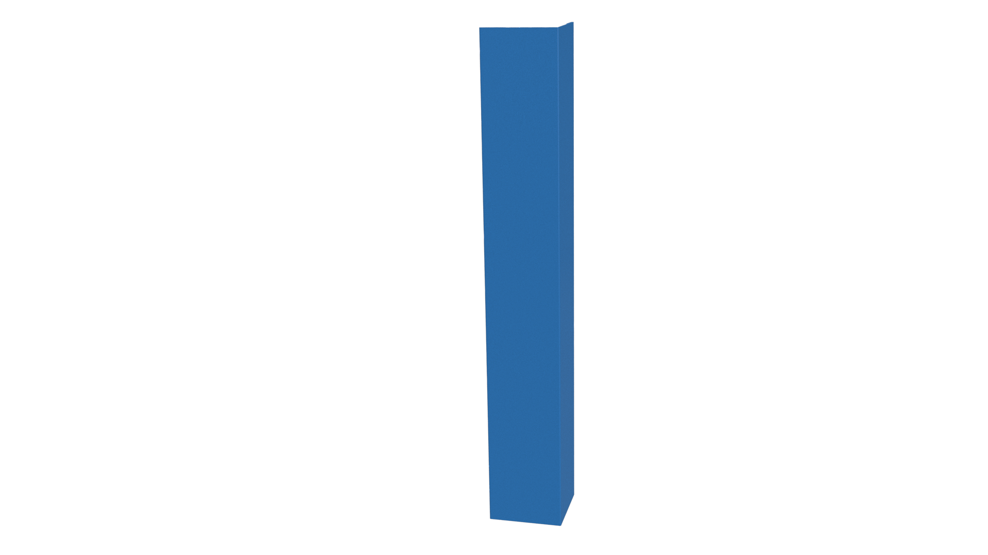 Планка угла наружного 30x30x2000 мм, 5015 небесно-синий глянцевый