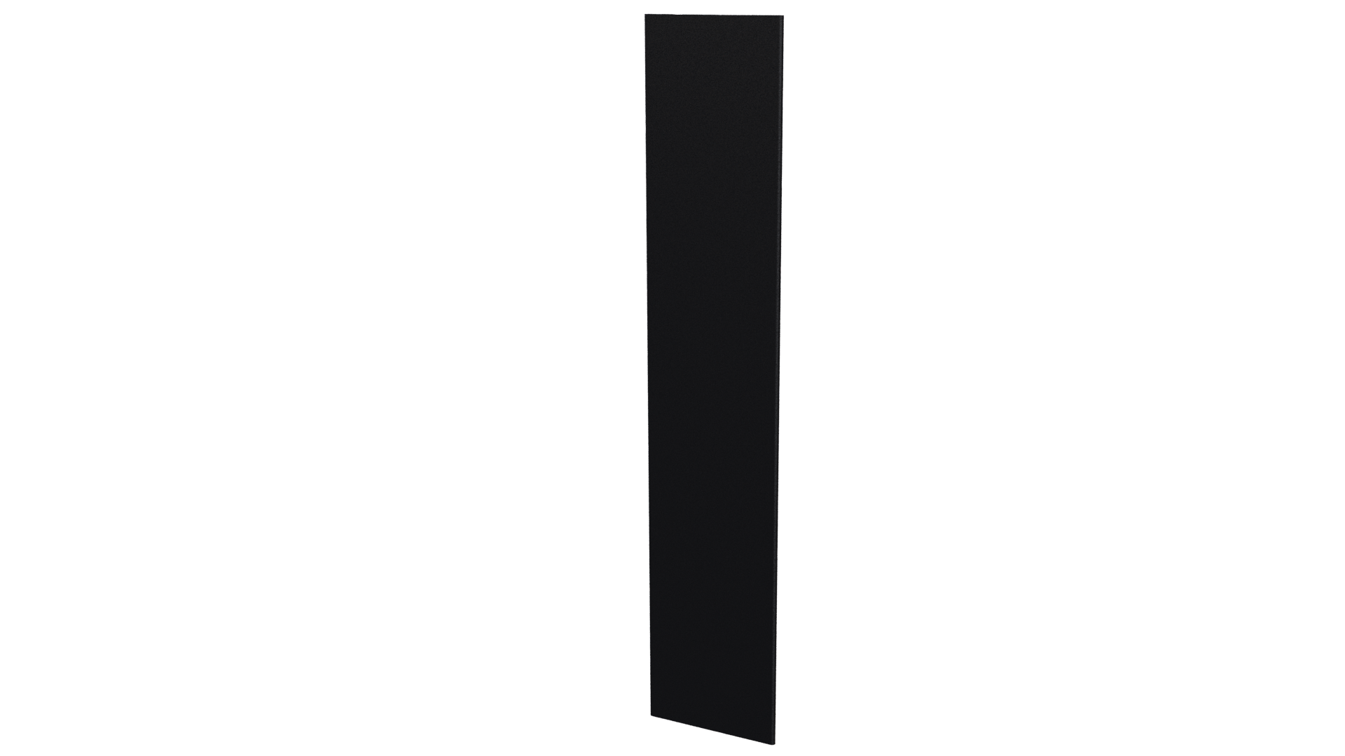 Крепежная планка 10x40x10 мм, 9005 черный янтарь матовый
