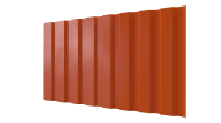 Профнастил С20A 1150/1100x0,4 мм эконом, 2004 оранжевый глянцевый