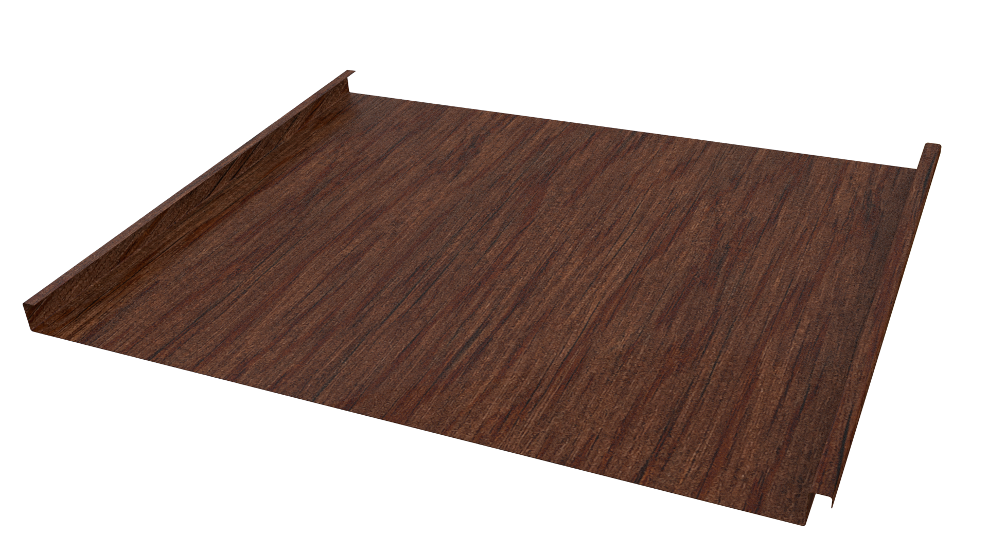 Фальцевая кровля 562/550x0,45 мм, Античный дуб 3D