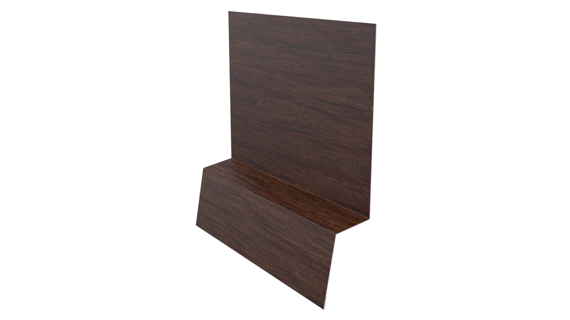 Планка стартовая фальц 135x30x55 мм, Античный дуб 3D