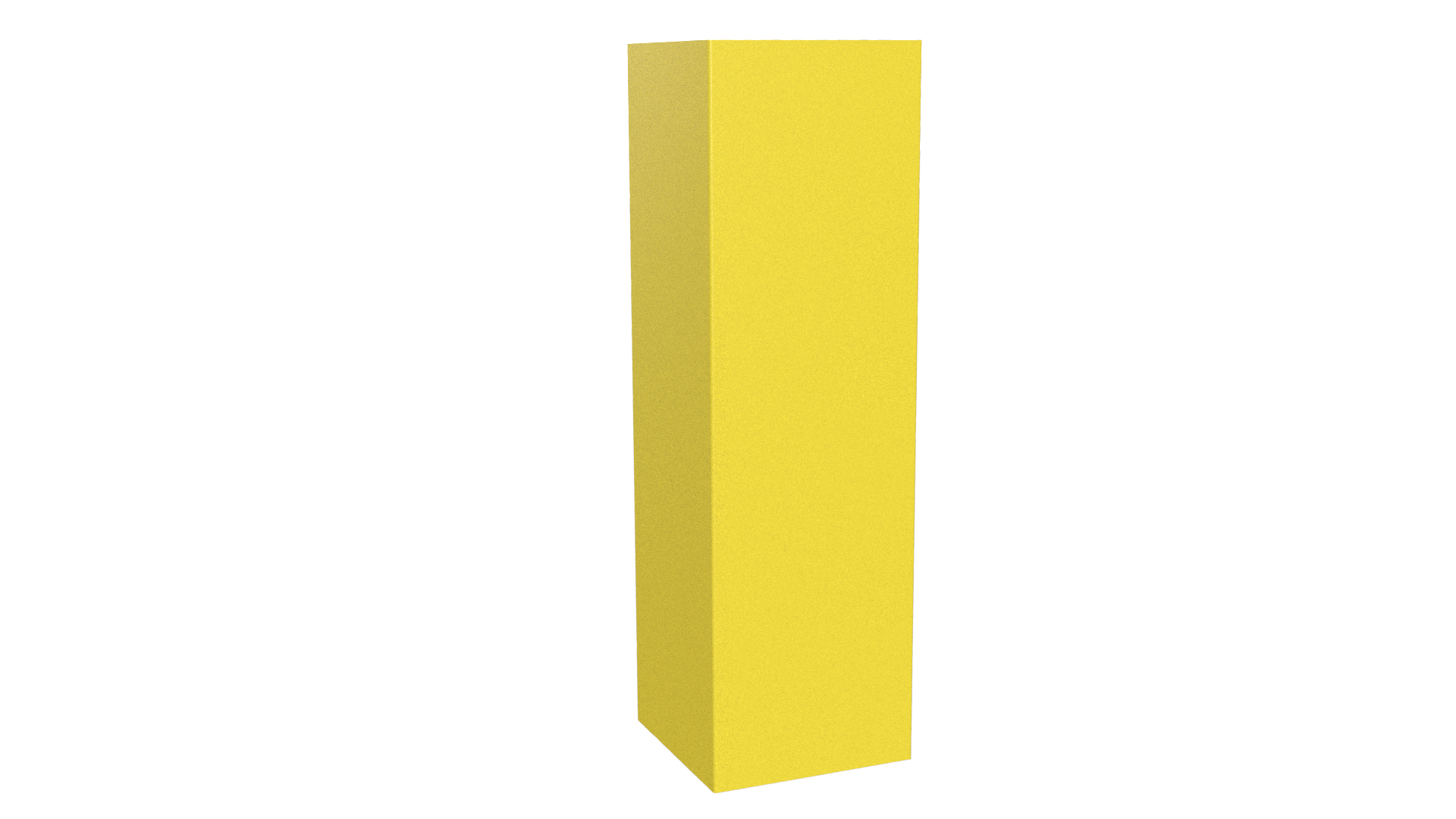 Декоративная накладка угловая 20x60x60x20 мм, 1018 цинково-желтый глянцевый