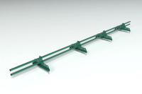 Снегозадержатель Econom d-25 (круг) 3,0 м NEXT Ral 6005 зеленый мох