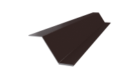 Планка начальная сайдинга 2000 мм, 8017 шоколадно-коричневый PUR Pruf