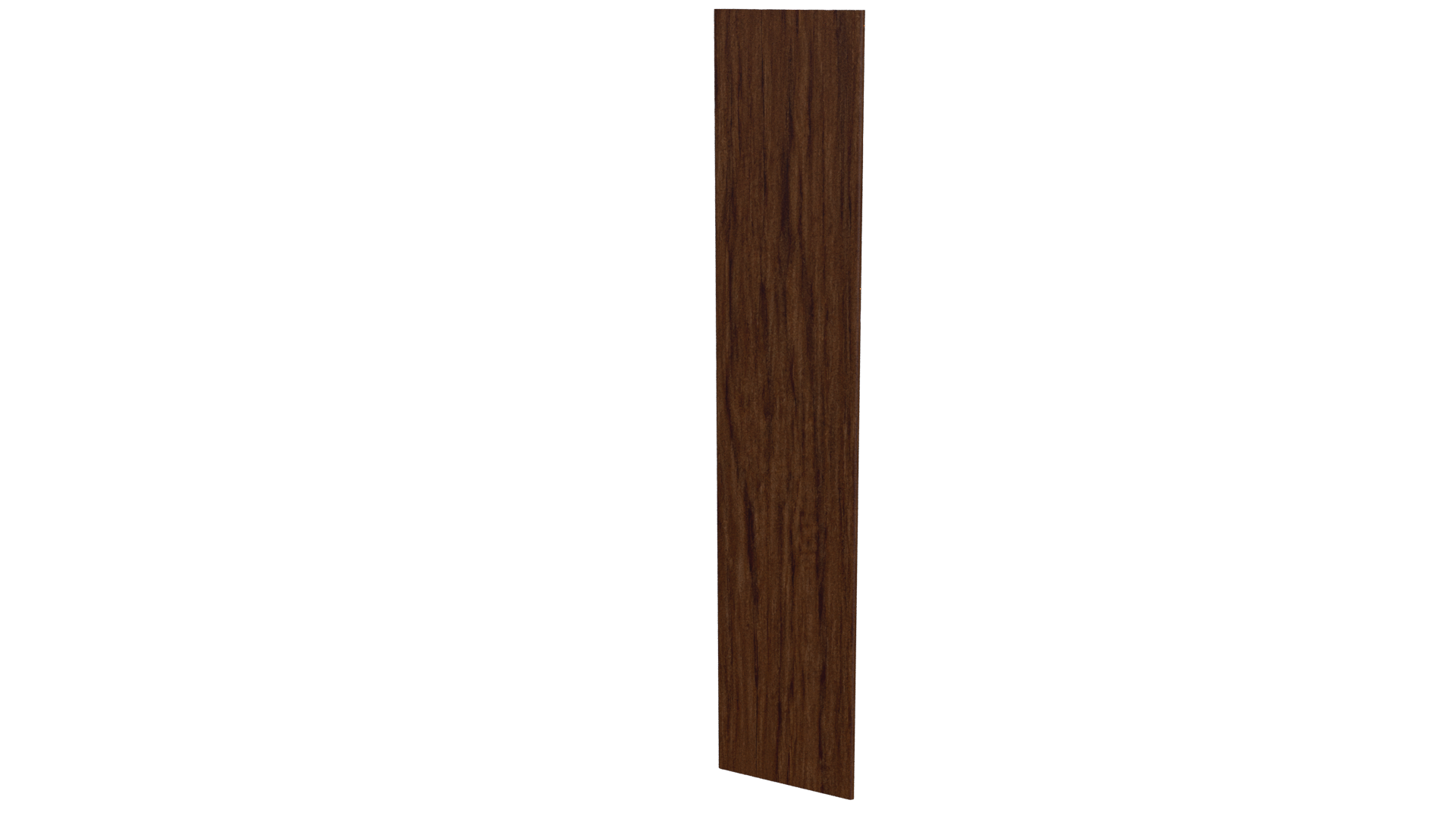 Крепежная планка 10x40x10 мм, Золотой орех 3D