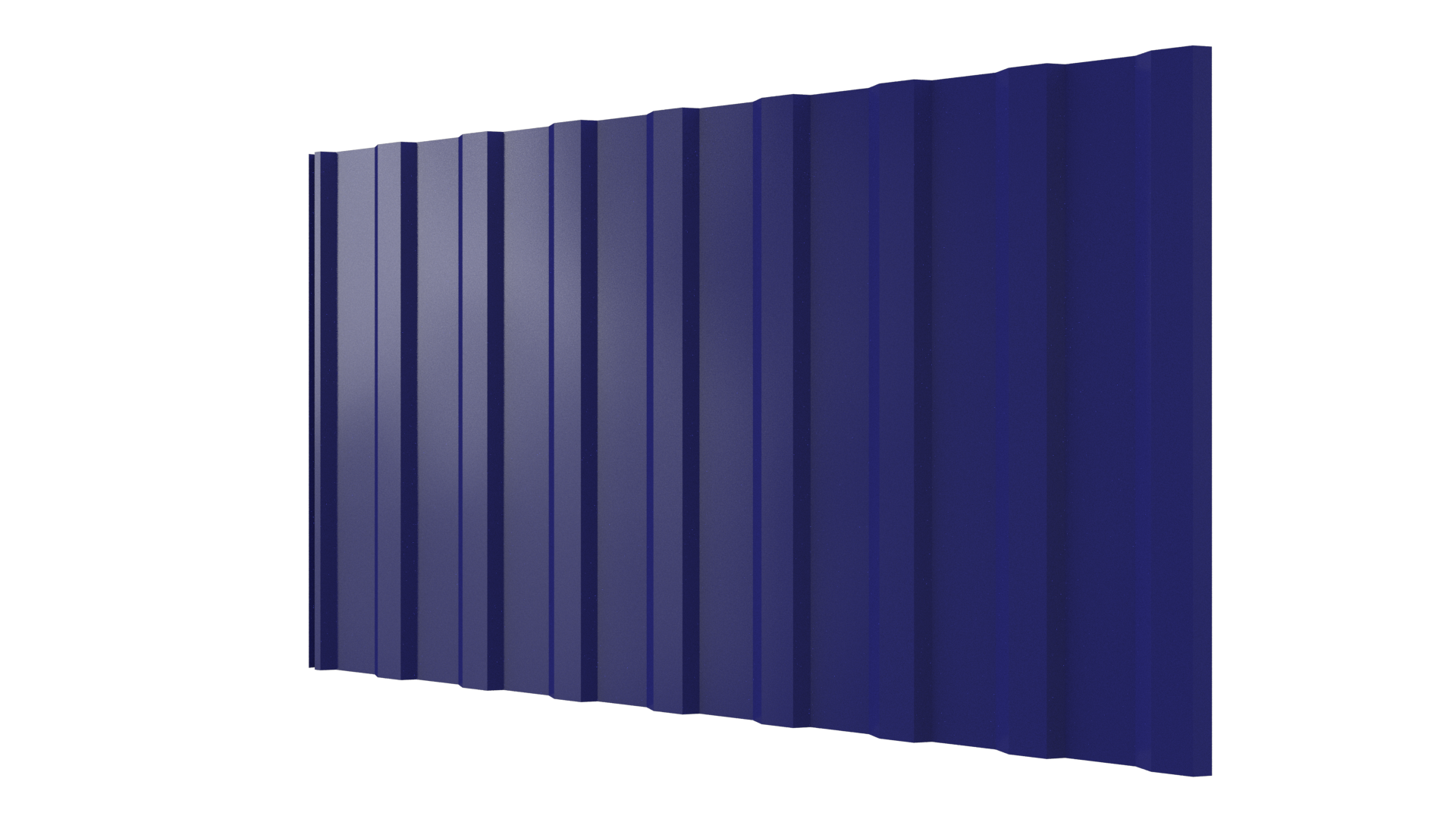 Профнастил С20R 1150/1100x0,7 мм, 5002 ультрамариново-синий глянцевый