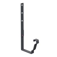 Держатель желоба 120x86 мм, 7024 графитовый серый