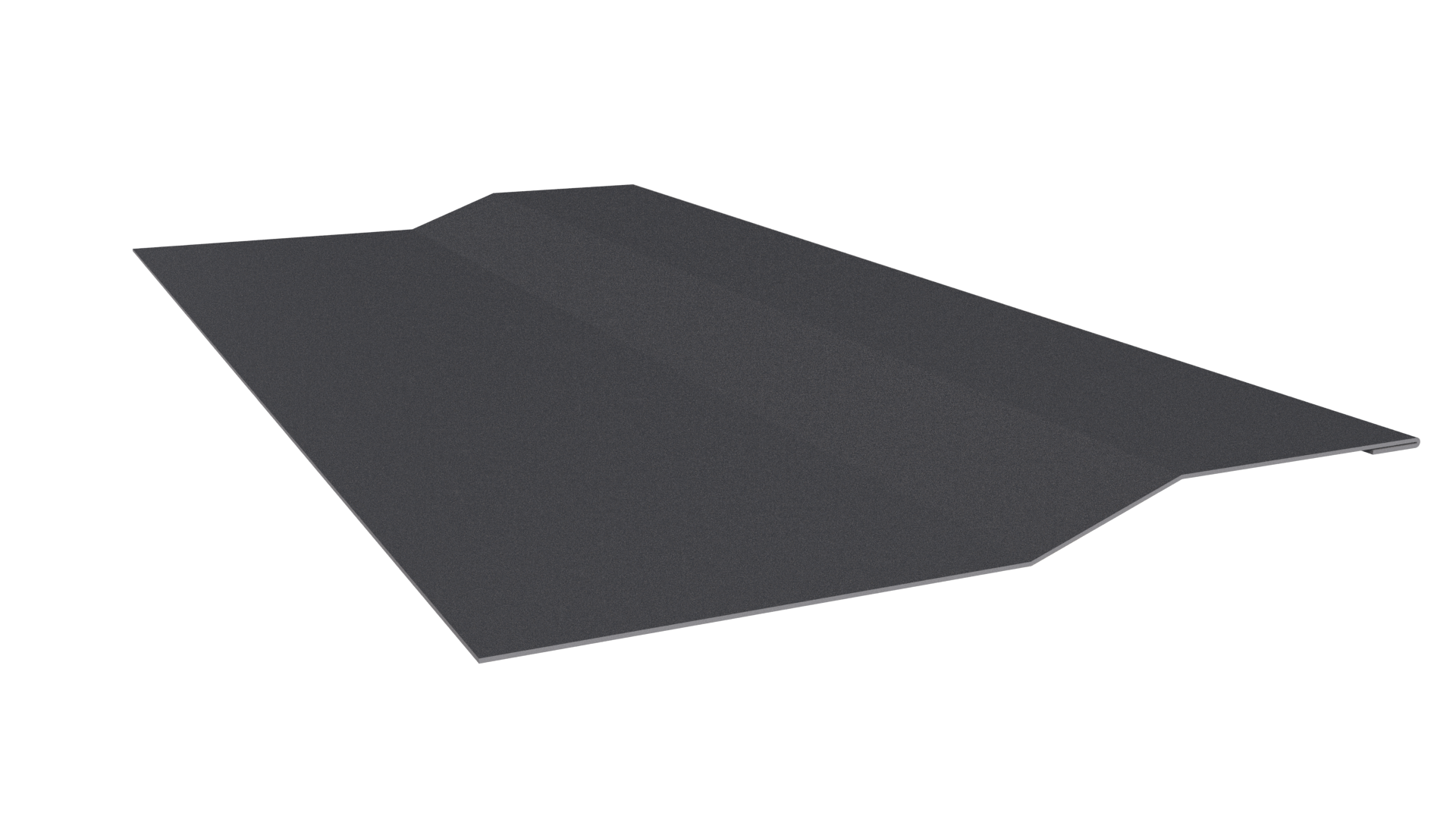 Планка крепёжная фальц 50x17x29 мм, 7024 графитовый серый PUR Pruf