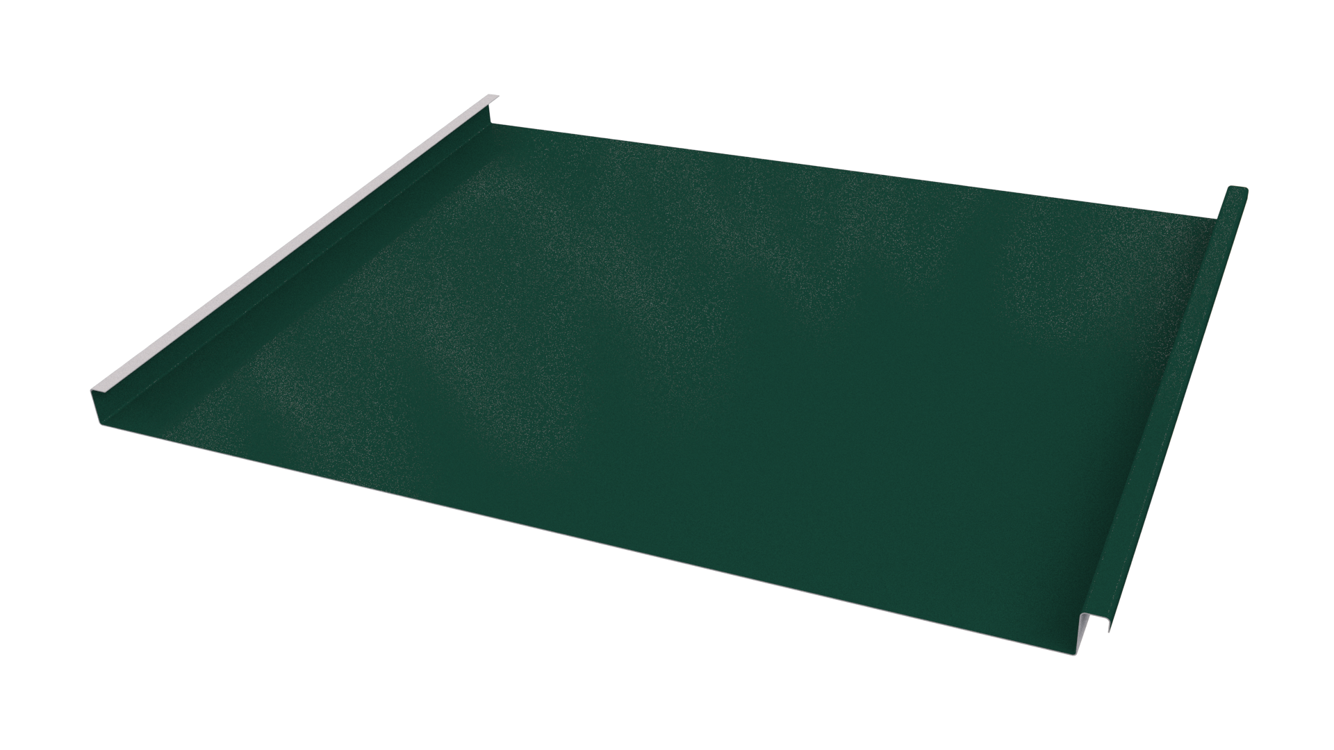 Фальцевая кровля 562/550x0,7 мм, 6005 зеленый мох глянцевый