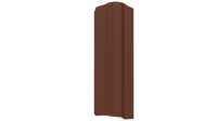 Штакетник М-образный Престиж 118x0,45 мм, 8004 медно-коричневый матовый