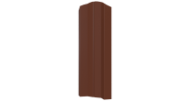 Штакетник М-образный Престиж 118x0,45 мм, 8004 медно-коричневый глянцевый