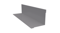 Угол внутренний 50x50x2000 мм, 7004 сигнальный серый глянцевый