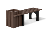 Экоскамья с кашпо Combi 01