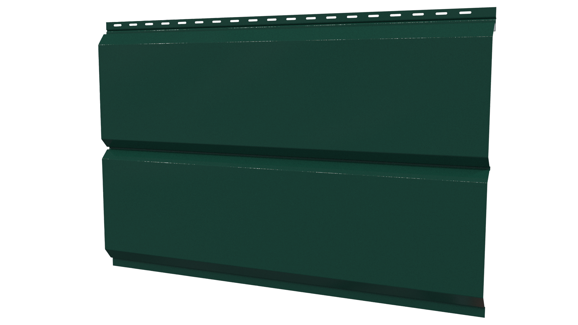 Л-брус 264/240x0,5 мм, 6005 зеленый мох глянцевый