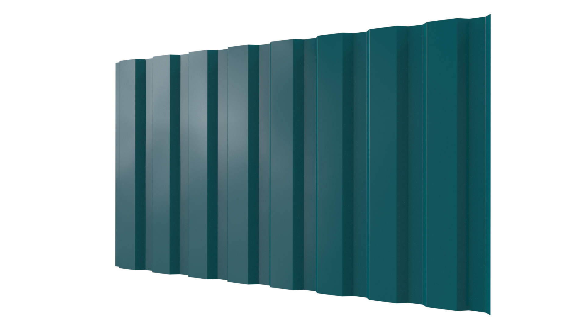 Профнастил С20A 1150/1100x0,45 мм, 5021 водная синь глянцевый