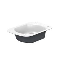 Воронка выпускная 76x102 мм, 7024 графитовый серый