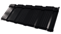 Профиль Пегас 1185/1150x0,45 мм, 9005 черный янтарь глянцевый