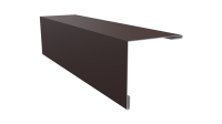 Угол наружный 50x50x2000 мм, 8017 шоколадно-коричневый матовый