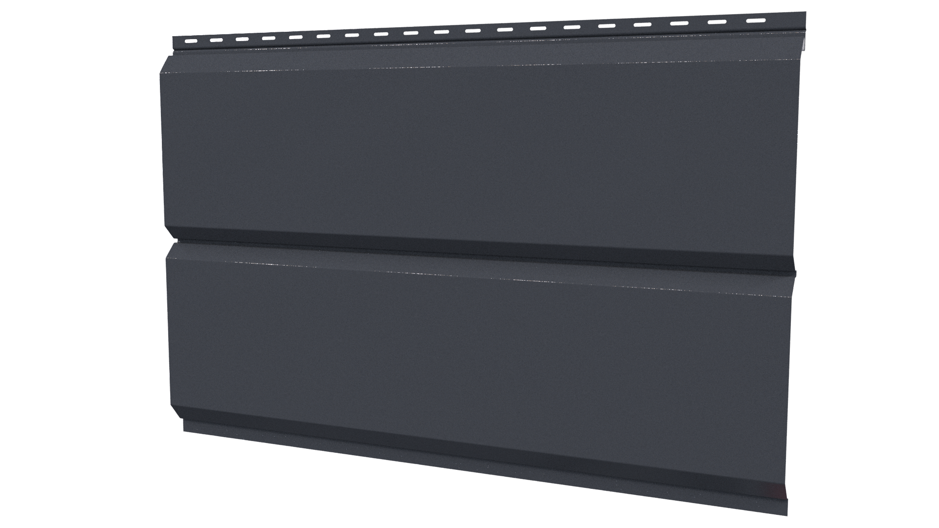 Л-брус 264/240x0,5 мм, 7024 графитовый серый PUR Pruf