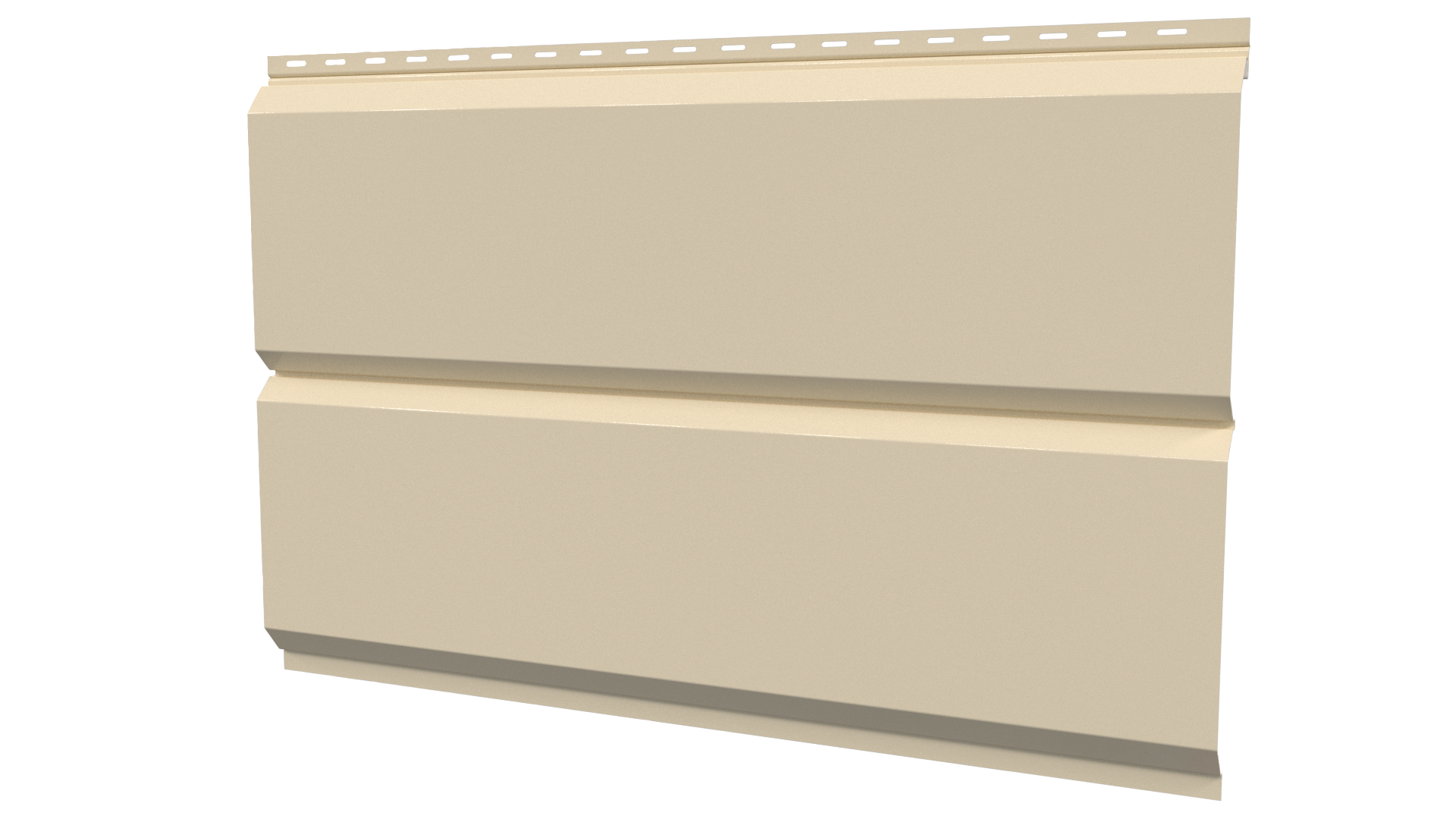 Л-брус 264/240x0,5 мм, 1015 св. слоновая кость глянцевый