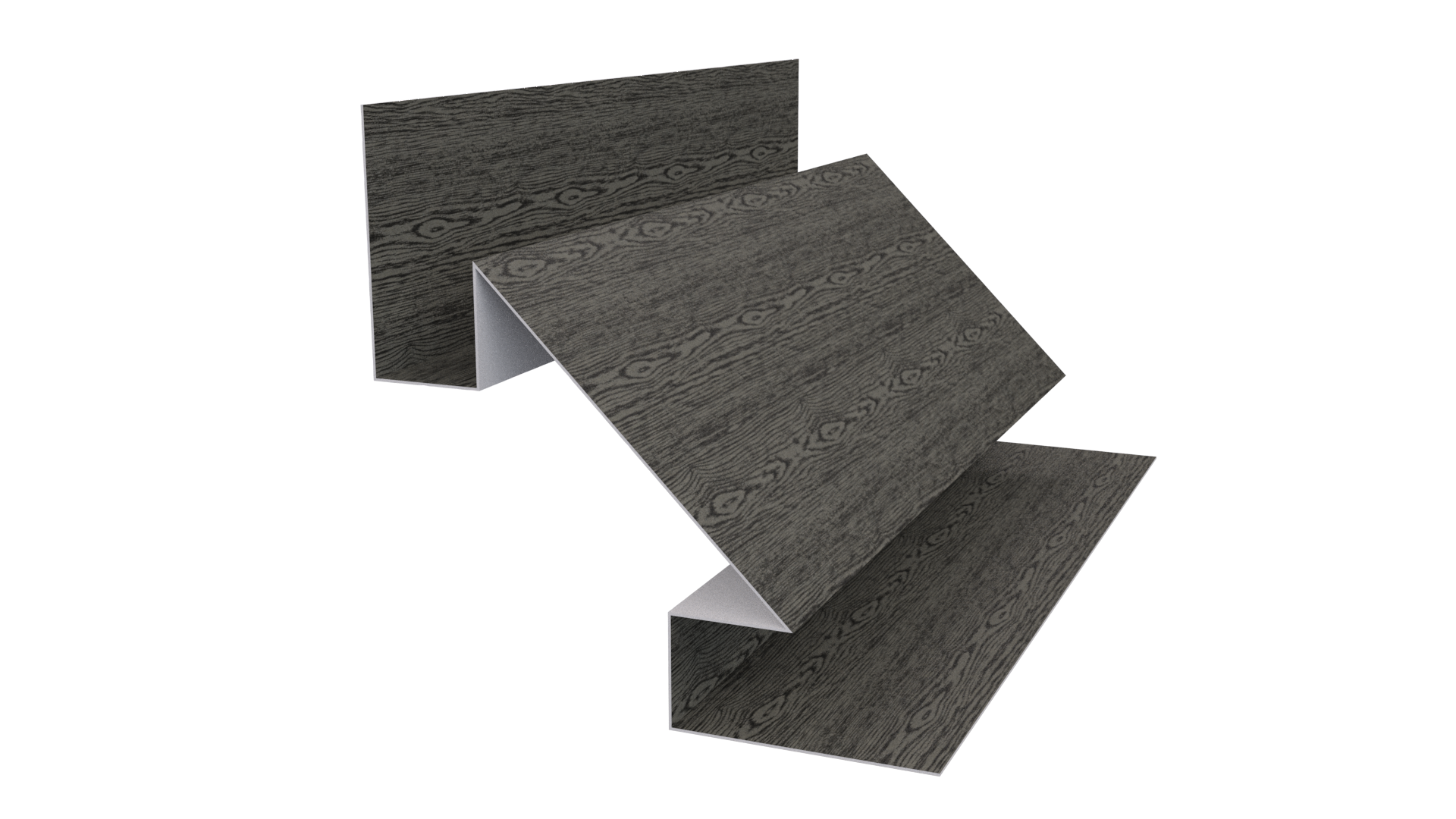 Планка угла внутреннего сложная Блок-хаус 110x2000 мм, Дуб Винтаж 3D