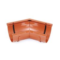 Угловой элемент внешний 125 мм, RAL 8004