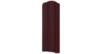 Штакетник М-образный Престиж 118x0,45 мм, 3005 винно-красный глянцевый