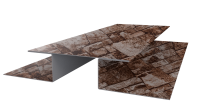 Планка стыковочная сложная Блок-хаус 110x2000 мм, Дикий камень