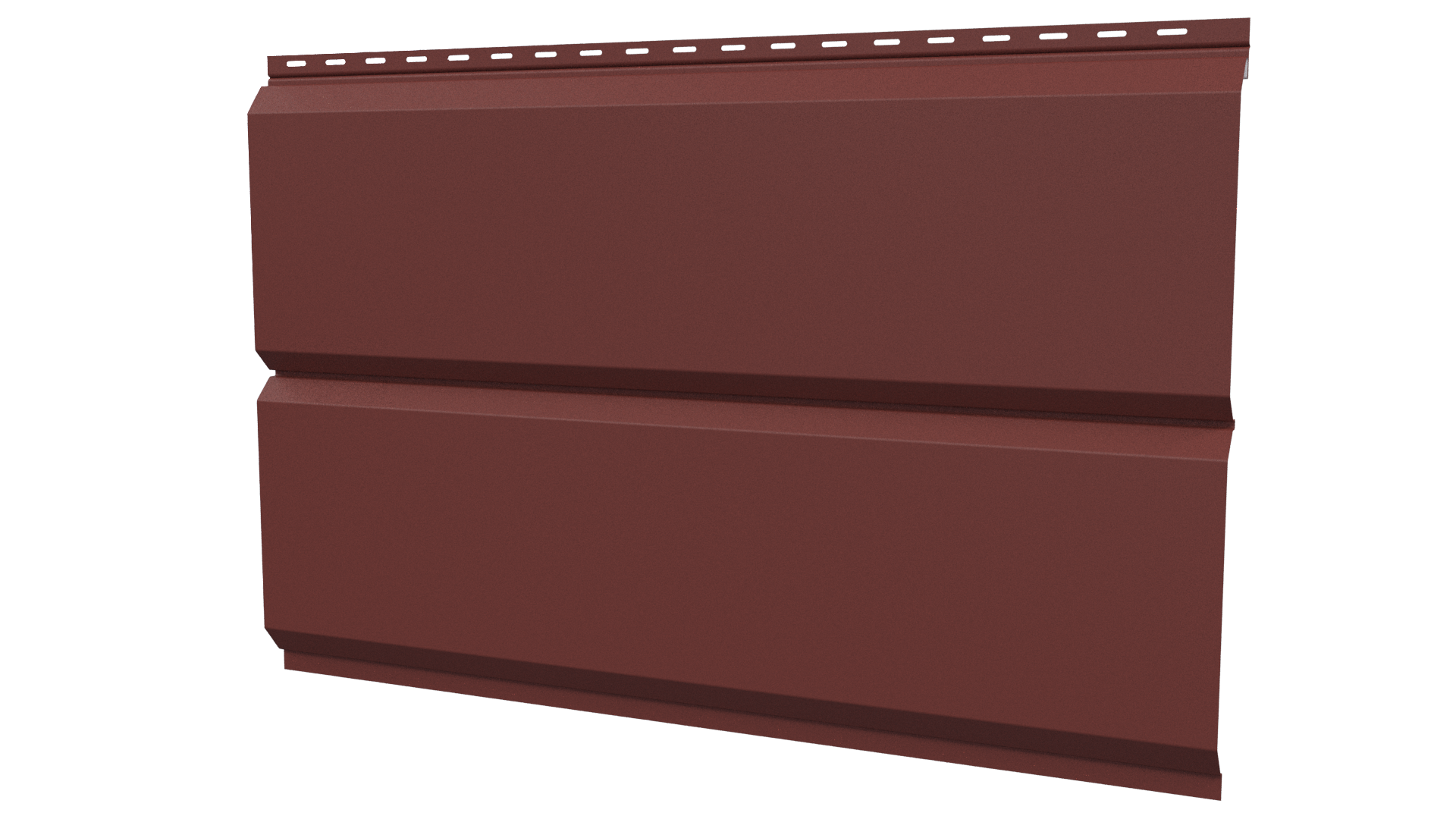Л-брус 264/240x0,45 мм, 3009 оксид красный матовый