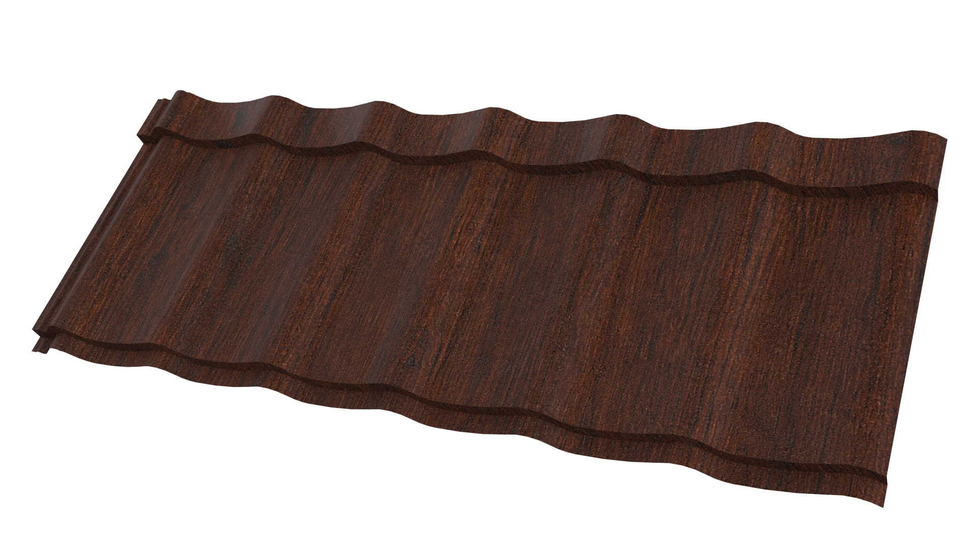 Профиль Феникс 1180/1100x0,45 мм, 8019 Antique Wood