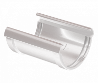 Соединитель желобов 120 мм, 8017 шоколад