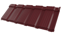 Профиль Пегас 1185/1150x0,4 мм, 3005 винно-красный глянцевый