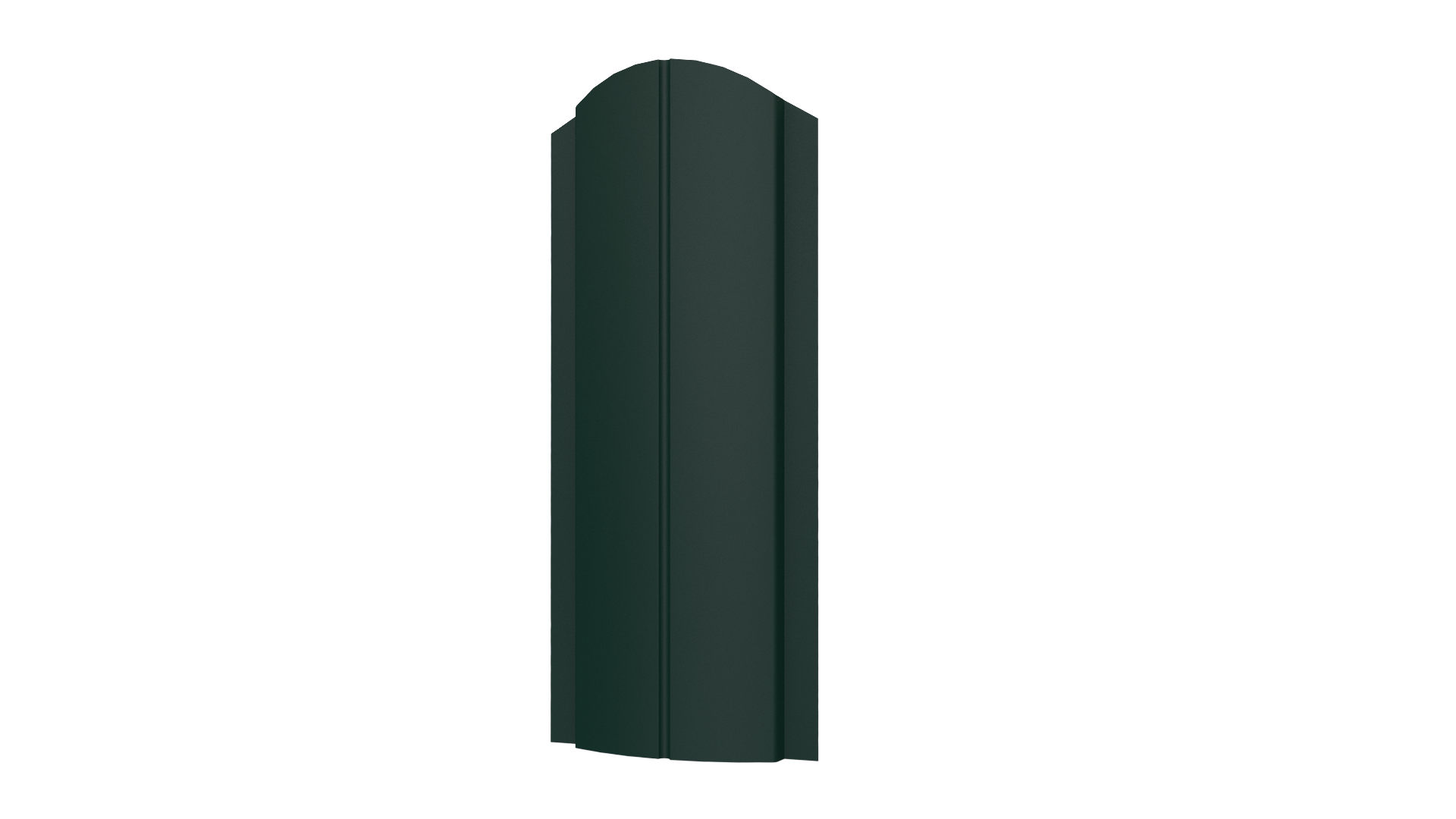 Штакетник Европланка 126x0,5 мм, 6005 транспортный красный
