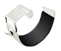 Соединитель желоба 125 мм, 9003 сигнальный белый