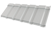 Профиль Пегас 1185/1150x0,45 мм, 7035 светло-серый глянцевый
